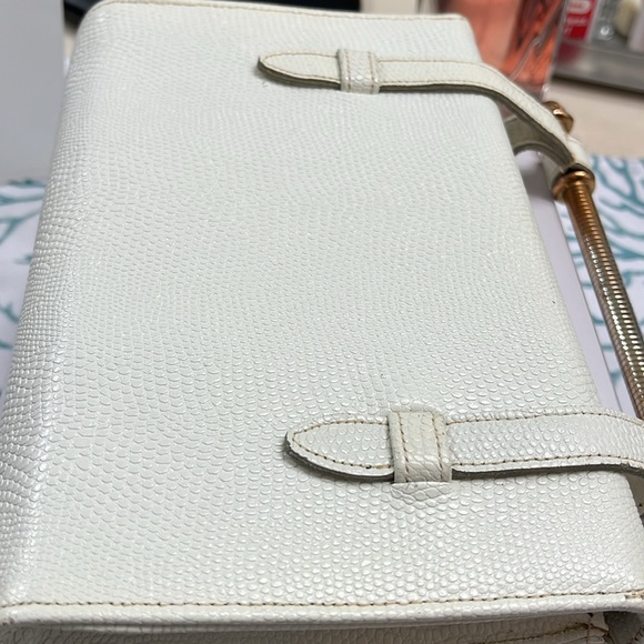 COPY - Vintage 1950-1960’s Label Triangle Pebbled Leather Handbag - Picture 8 of 9